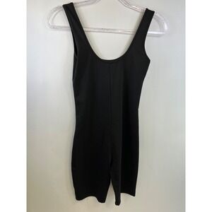 Lu Feng Seamless Full Torso Tank Top Shaper Bodysuit, Black Women's Size S‎